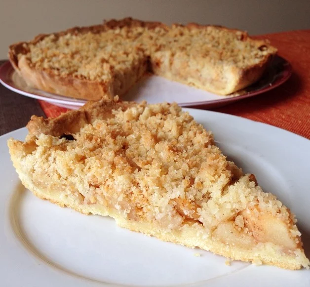 La Tarte aux Pommes façon « Crumble » à la Noix de Coco