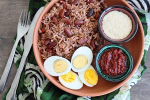 Atassi, riz aux haricots du Bénin