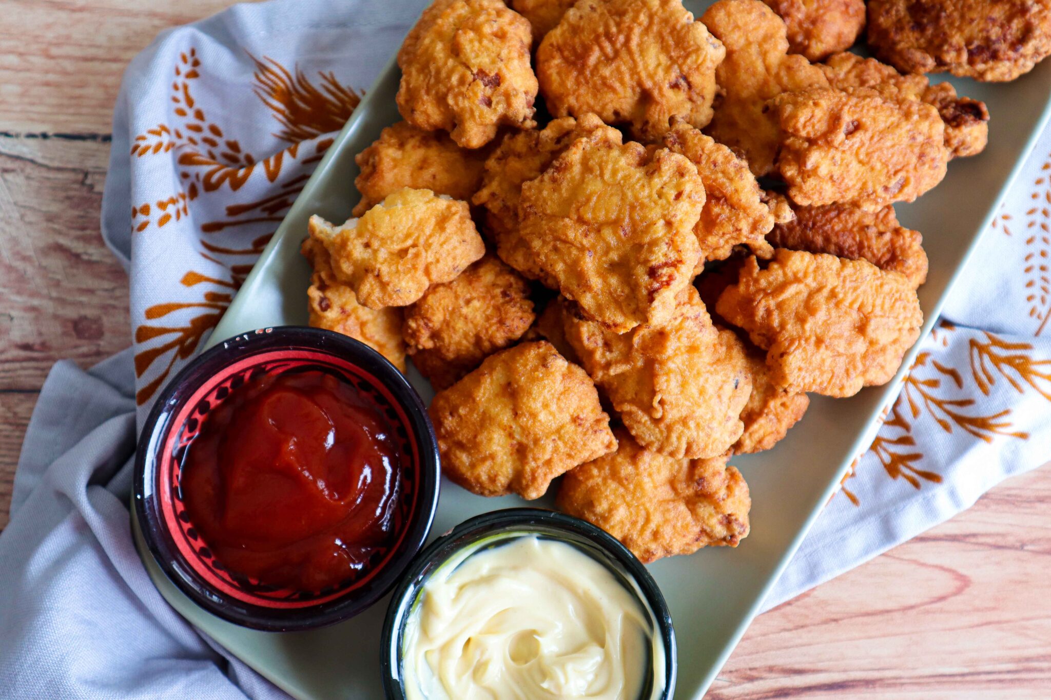Nuggets de poulet maison