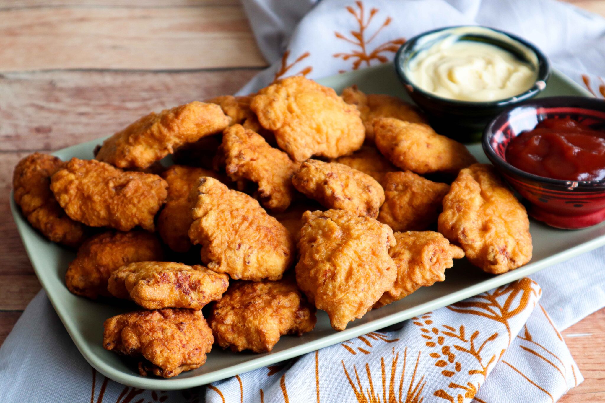 Nuggets de poulet maison