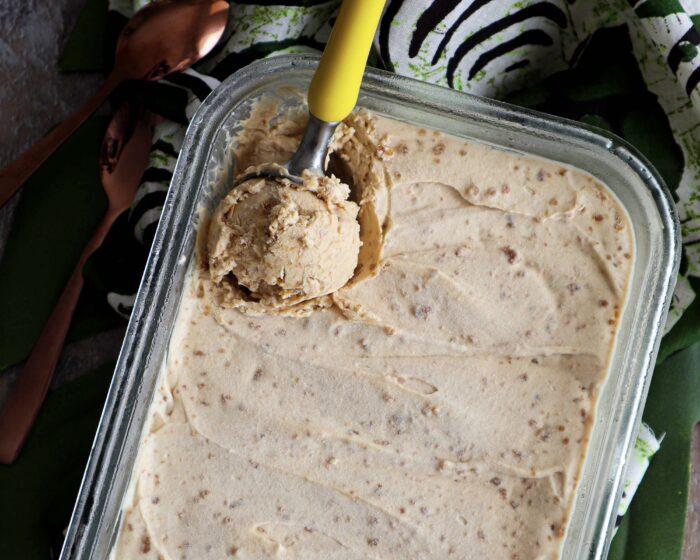 Crème glacée maison au spéculos (sans sorbetière !)