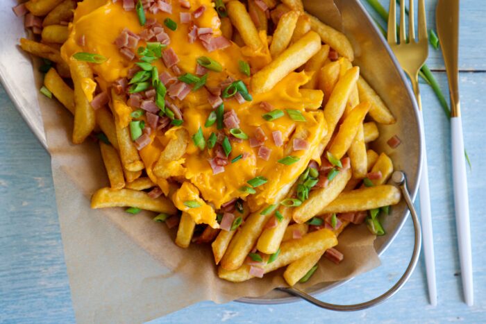 Frite Cheddar Frites au cheddar fondant